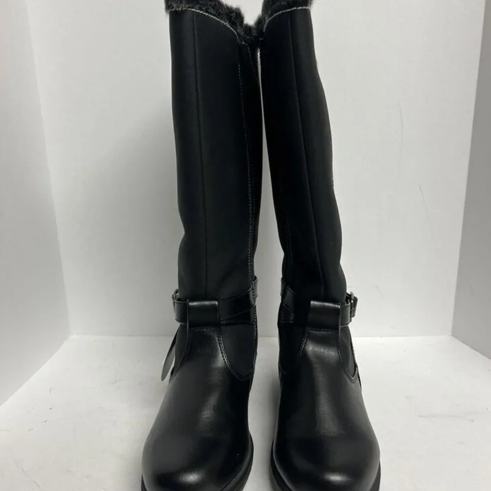 Tundra Womens Mai Waterproof Boot Black Size 8 M